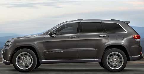 Jeep - Jeep Grand Cherokee MY 2014 fiancata laterale Ginevra 2013