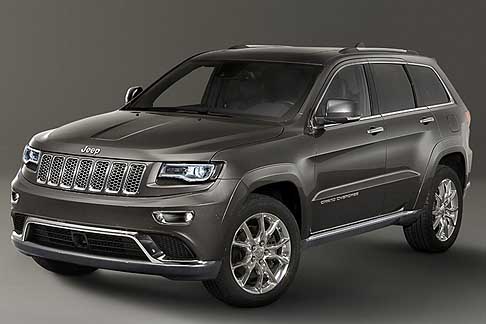 Jeep - Suv Jeep Grand Cherokee Model Year 2014 al Salone di Ginevra 2013