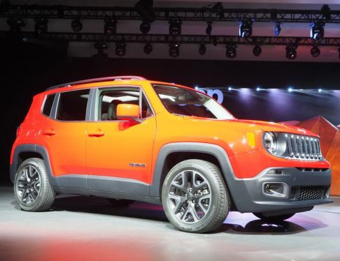 Jeep - Jeep Renegade  fornita di piastre di protezione e ganci di traino posteriore