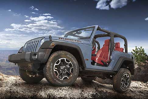 Jeep - Fuoristrada Jeep Wrangler Rubicon 10th Anniversary Edition a Ginevra 2013