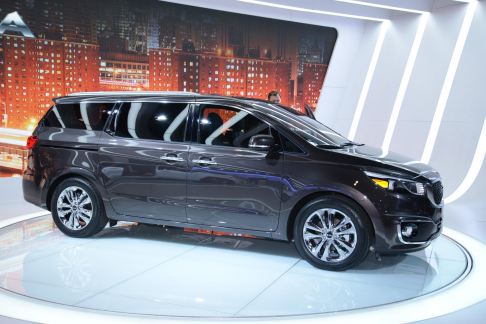 Kia Motors - Kia Sedona monovolume in anteprima al NY Auto Show 2014