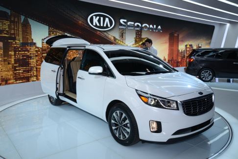 Kia Motors - New Kia Sedona world debut at the 2014 New York Auto Show - NAIAS di New York