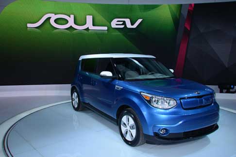 Kia Motors - Kia Soul EV in anteprima mondiale al Chicago Auto Show 2014