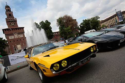 Grand Tour Lamborghini - Lamborghini 50th Anniversary grande giro da Milano a Roma