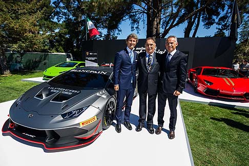 Lamborghini - La nuova Huracn LP 620-2 Super Trofeo debutter nel 2015 in ognuno dei tre campionati monomarca Lamborghini Blancpain Super Trofeo, in Europa, Asia e Nord America, e inaugura nuovi standard per il campionato monomarca.