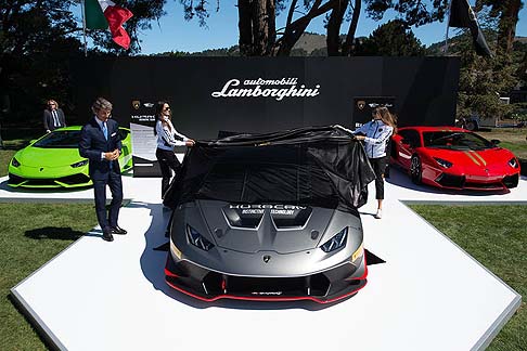 Lamborghini - Sviluppata in collaborazione con la Dallara Engineering, la vettura  equipaggiata con il motore V10 a iniezione diretta della vettura di serie, che in versione gara eroga fino a 620 CV.