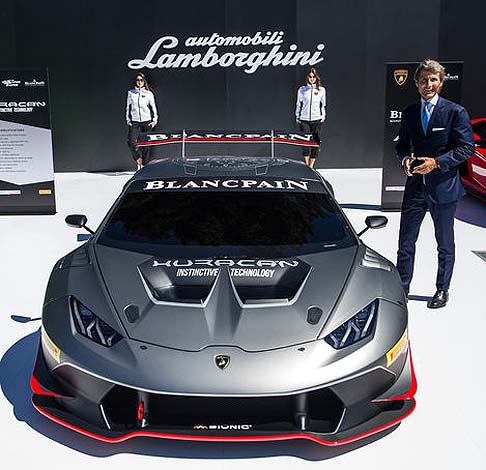 Lamborghini - L'aerodinamica promette migliore efficienza, trazione e carico grazie all'utilizzo di un alettone posteriore regolabile su dieci posizioni, diffusori sia all'anteriore che al posteriore e prese d'aria anteriori regolabili. 