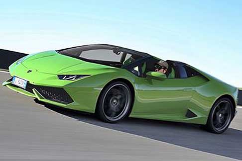 Lamborghini - Lamborghini Huracan Spyder supercar verr presentata al Salone di Ginevra 2016