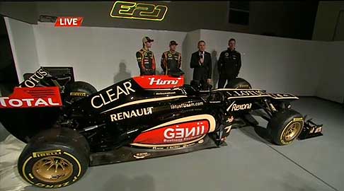 Lotus F1 - Monoposto Lotus di Formula 1 E21