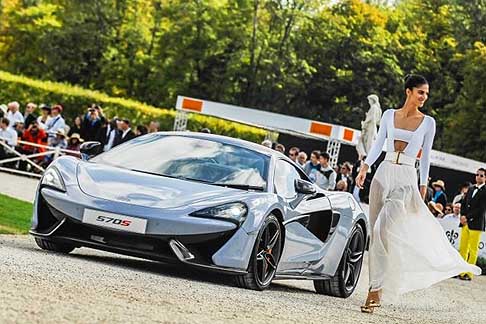 Concept Car concorso di eleganza di Parigi - La Nuova McLaren 570S