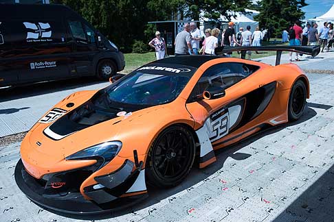 Cronoscalata di auto storiche - McLaren 650s GT3 at the Goodwood Festival of Speed 2015