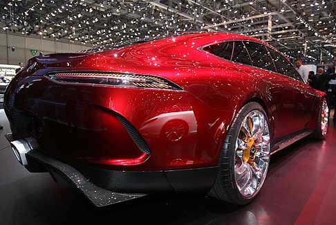 Mercedes - Mercedes AMG GT Concept posteriore al Ginevra Motor Show 2017