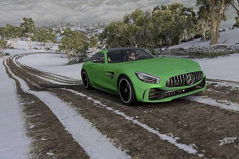 Forza Horizon 3 - Mercedes-AMG GT R su Forza Horizon 3 con guida sulla neve