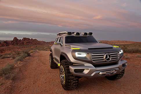 Mercedes - Mercedes-Benz Ener-G-Force off road destinato alle forze armate