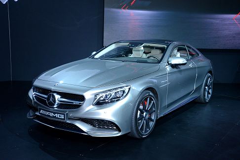 Mercedes-Benz - Mercedes-Benz S63 AMG 4MATIC Coup world premiere at the 2014 New York AUto Show