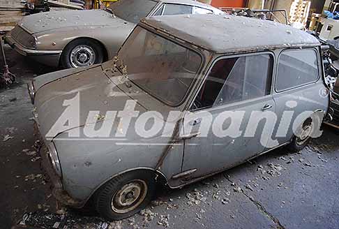 Scoperte Auto da Sogno by Automania - Mini auto storica del 1960 una delle Prime Mini approdate a Reggio Emilia nel cuore della Motor Valley