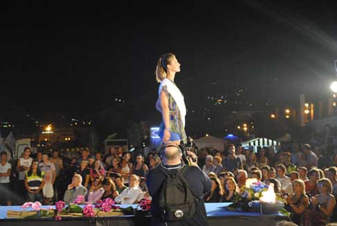 Miss Reggio Calabria - Miss e pubblico all'arena dello stretto a Reggio Calabria