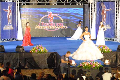 Miss Reggio Calabria - Angolo della Moda nella manifestazione I Tesori del Mediterraneo a Reggio Calabria 2012