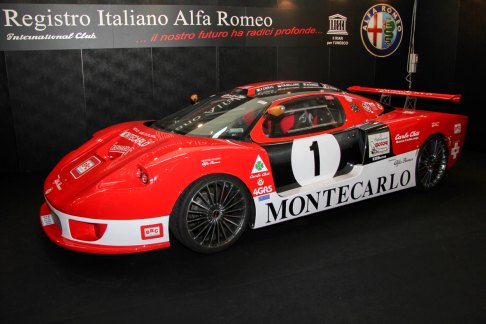 Auto e Moto Classiche - Montecarlo Automobile Carlo Chiti Alfa V6 a Metano alla Fiera di Padova 2013