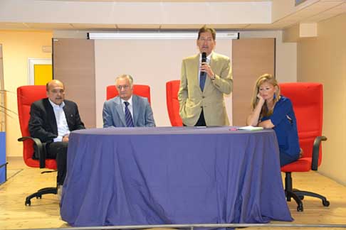 Sicilia - Alla cerimonia di inaugurazione del Centro Mobilit con Murazio, DAgata, Cantaro e Scialfa