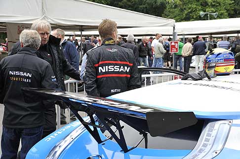Nissan - Nissan Leaf Nismo RC alettone posteriore Goodwood Festival of Speed
