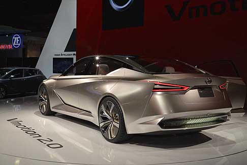 Nissan - Nissan Vmotion 2.0 concept posteriore supercar