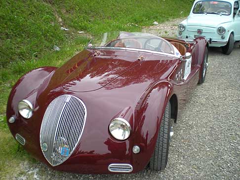 Passo della Raticosa - Rievocazione storica della Bologna Passo della Raticosa dove si sono svolte le prove nel primo circuito stradale di Dozza