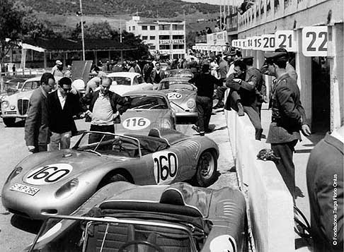 Auto storiche - Pit Lane 1960 alla Eco Targa Florio anrchivio storico
