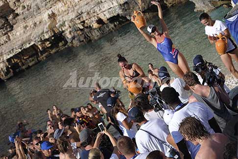 Red Bull Cliff Diving World Series 2017 - Podio finale femminile al Red Bull Cliff Diving World Series 2017 a Polignano a Mare vince Rhiannan Iffland 