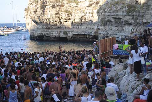 Cliff Diving a Polignano - Premiazione finale donne al Red Bull Cliff Diving World Series 2015