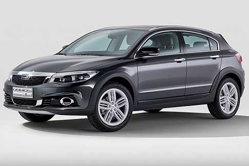 Qoros - Qoros Cross Hybrid Concept linea esterna al Ginevra Motor Show 2013