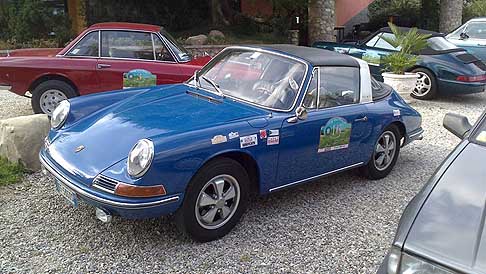 Auto Storiche - Porsche 911 Targa del 1967 al Rally di un Weekend di Fine Estate 2012