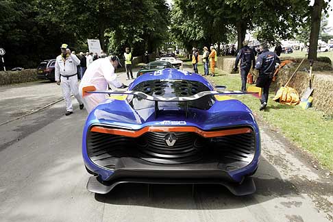 Renault - Renault Alpine A110-50 alettone posteriore al Goodwood Festival of Speed