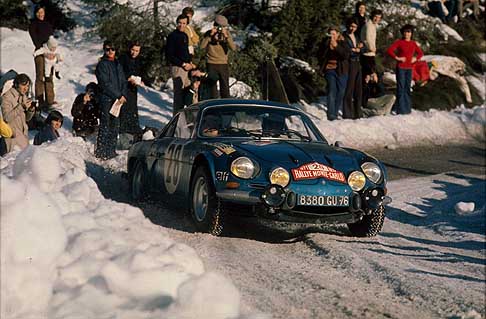 Alpine-Renault - Renault Alpine A110 Berlinette - Monte Carlo Rallye with Ove Andersson, 1971