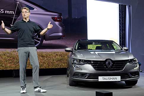 Renault - Nella Renault Talisman come sulla Renault Espace, lelettronica la fa da padrona anche sul fronte del telaio