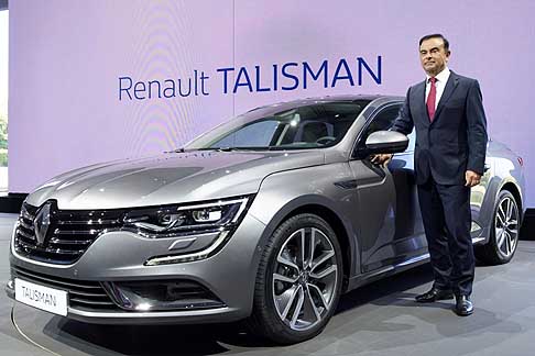 Renault - Renault Talisman berlina di lusso nel nostro Paese arriverà nel 2016