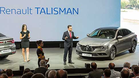 Renault - Renault Talisman con sistema Adas comprende frenata autonoma d'emergenza, cruise control adattivo, display head-up, park assist e retrocamera