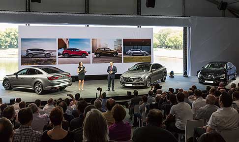 Renault - Renault Talisman press day a Chantilly in Francia