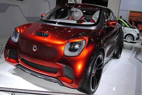 Bologna Motor Show - Smart Forstars concept al Motor Show, foto archivio 2012 by Automania di Mimmo Scalera