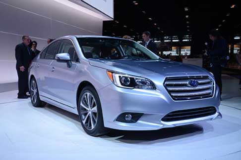 Subaru - Subaru Legacy 2015 anteprima mondiale al Salone di Chicago 2014