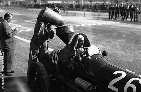 Ferrari - Villoresi 1939 circuito della Favorita (PA) alla Eco Targa Florio