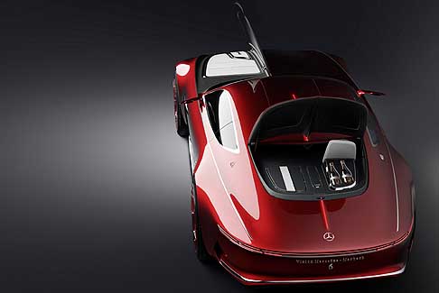 Mercedes-Benz - Vision Mercedes-Maybach 6 bagagliaio posteriore porta vino