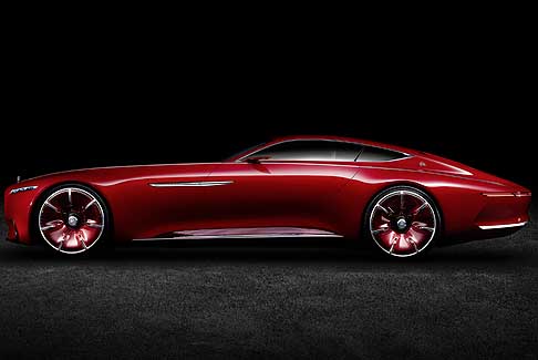 Mercedes-Benz - Vision Mercedes-Maybach 6 fiancata Concept car