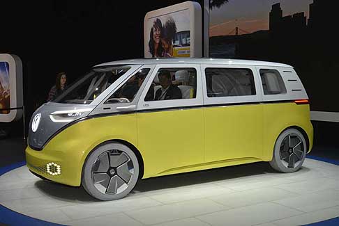 Volkswagen - Volkswagen Bulli elettrico al Naias di Detroit 2017