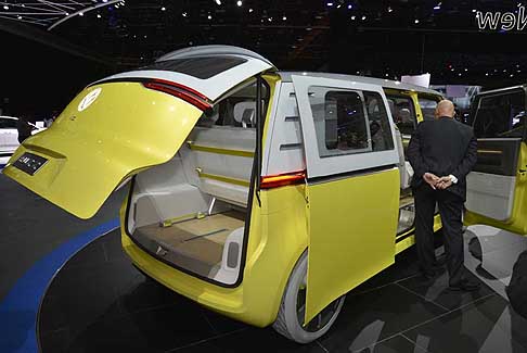 Volkswagen - Volkswagen I.D. Buzz portellone posteriore aperto