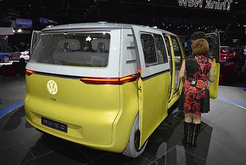 Volkswagen - Volkswagen I.D. Buzz prototipo, posteriore pulmino