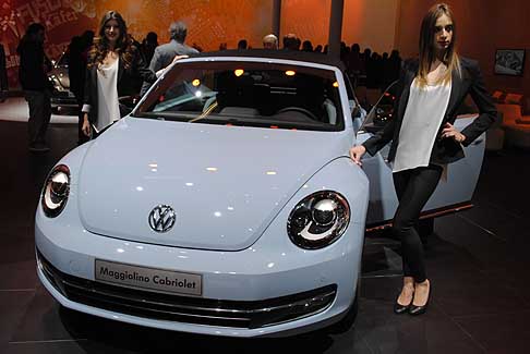 Motor Show a Milano - Volkswagen Magiolino Cabrio unica anteprima europea dello scorso anno al Bologna Motor Show 2012