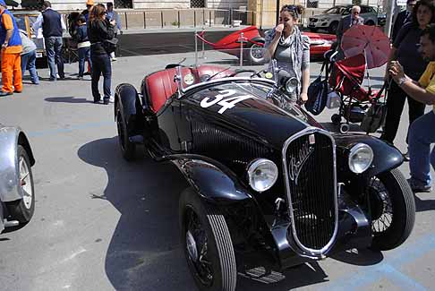 Fiat - Fiat Balilla coup al Gran Premio di bari