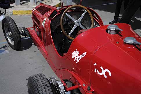 Auto storica - Alfa Romeo Gran Premio tipo 158 Alfetta monoposto sotrica di F1