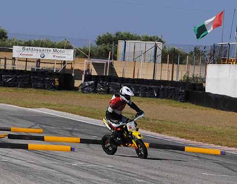 Moto - Moto nel circuito di Binetto
